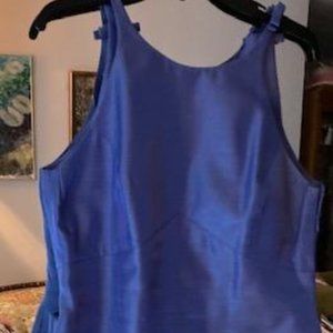 Evening Sateen Suit, French Blue
